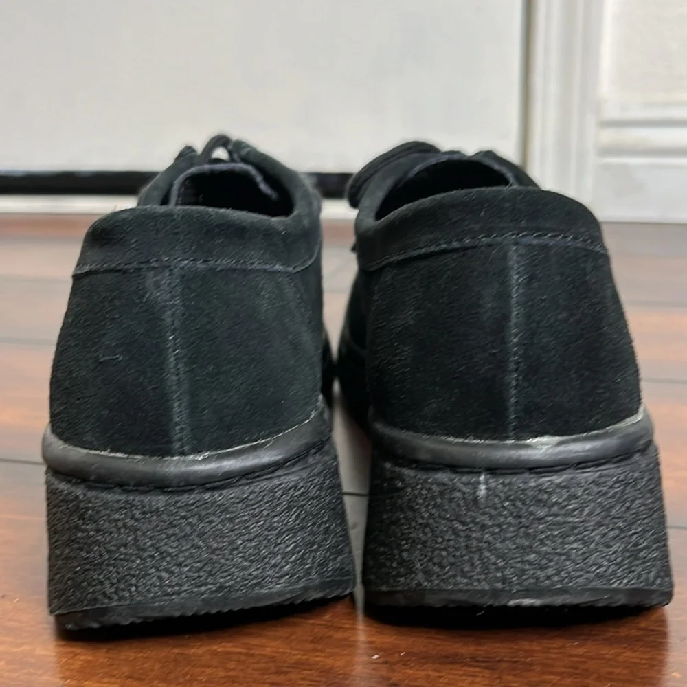 Soda Suede Leather Lace Up Platform Shoes Y2K New size 9‎